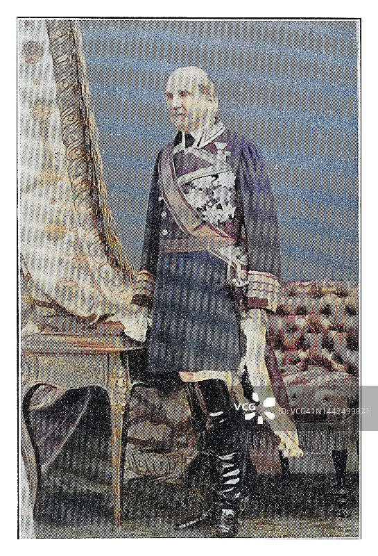 莱奥波尔多·奥唐奈尔·约里斯肖像，西班牙将军和西班牙首相图片素材