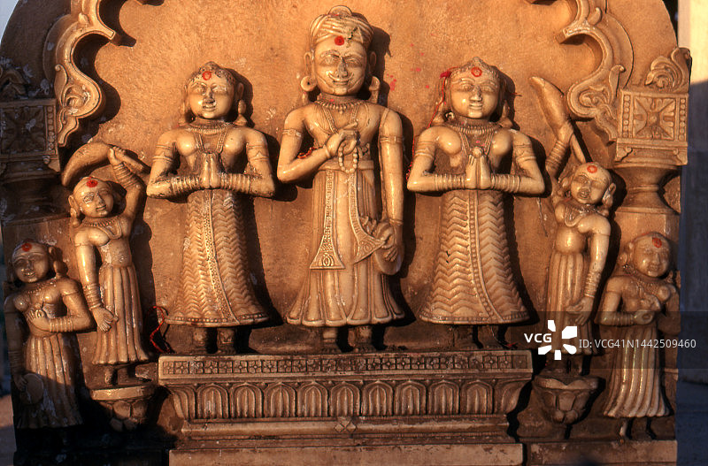 印度皇家纪念碑细节图片素材