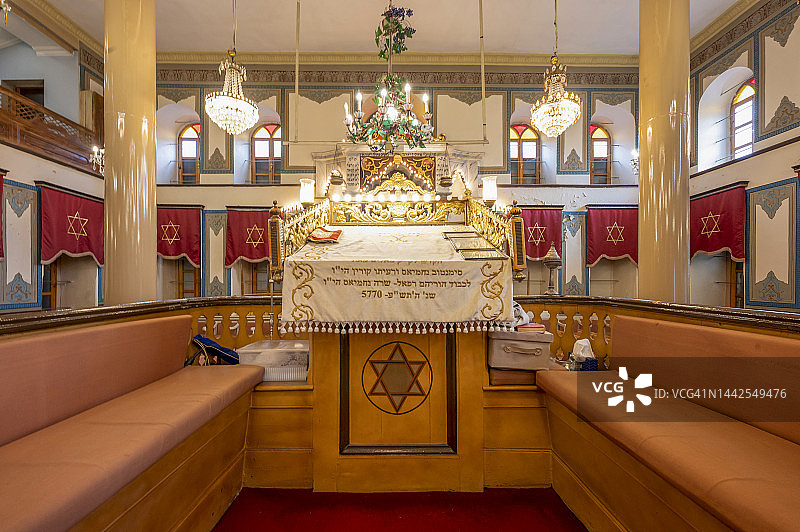 伊斯坦布尔哈斯寇伊的马阿莱姆犹太教堂图片素材