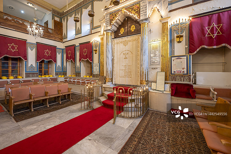 伊斯坦布尔哈斯寇伊的马阿莱姆犹太教堂图片素材