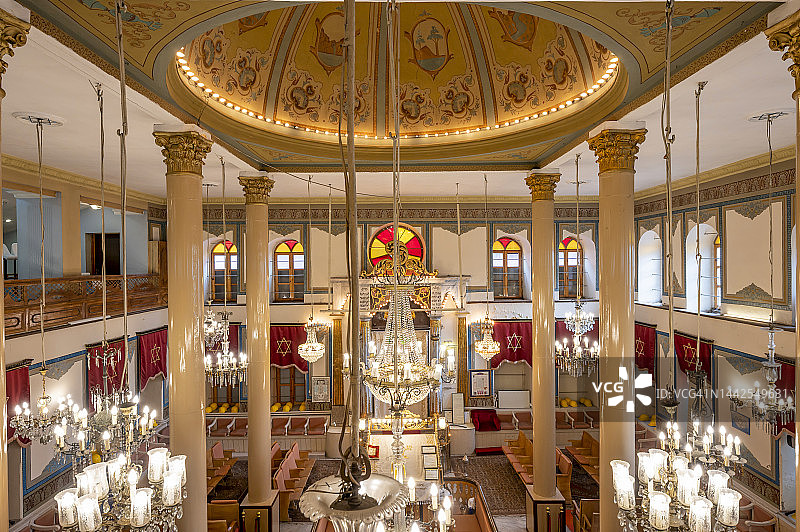 伊斯坦布尔哈斯寇伊的马阿莱姆犹太教堂图片素材