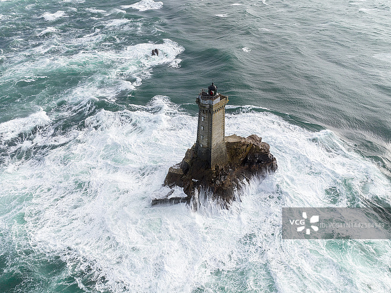 航拍法国：拉兹角风暴图片素材