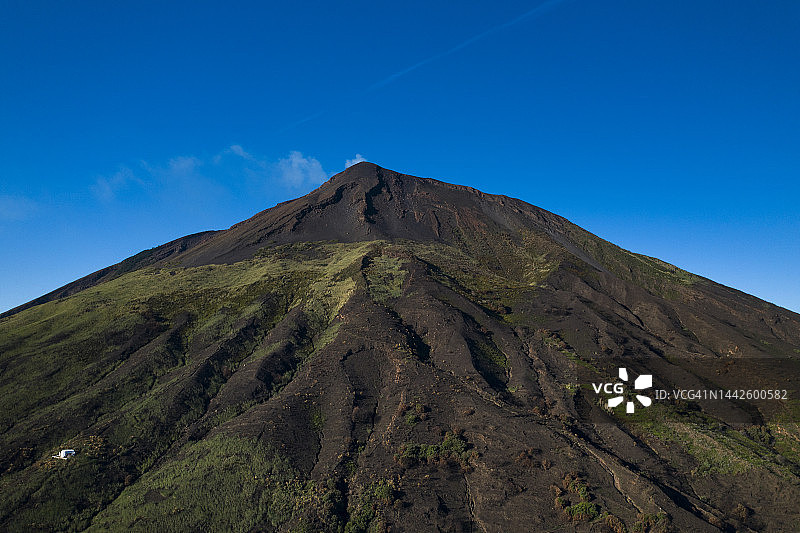 被联合国教科文组织列为世界遗产的伊奥利亚群岛斯特龙博利岛火山图片素材