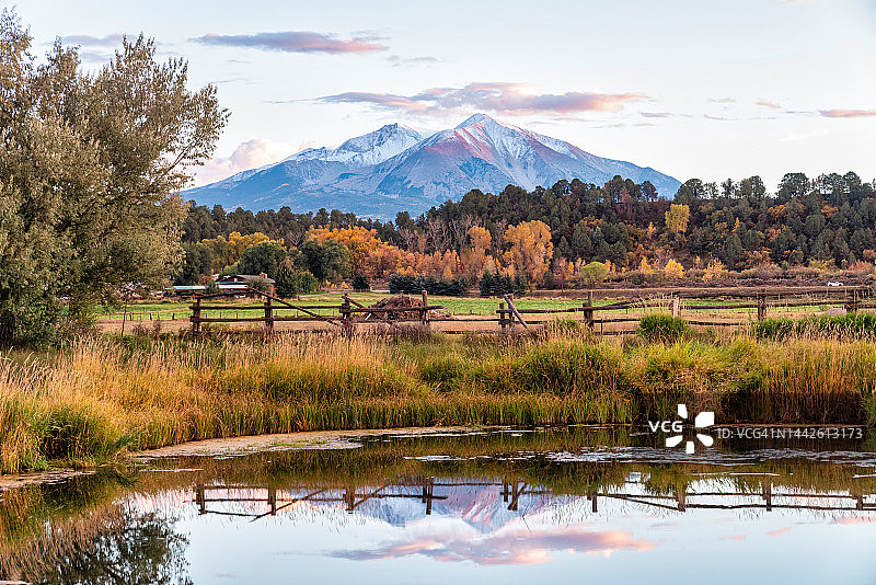 科罗拉多州的索普里斯山图片素材