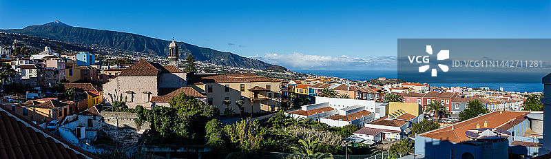 西班牙特内里费岛拉奥罗塔瓦图片素材