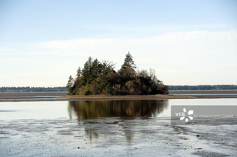 南本德附近的海滨和海岸线图片素材