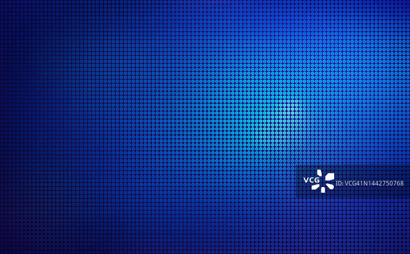 抽象蓝色半色调图案深蓝色渐变背景留白图片素材