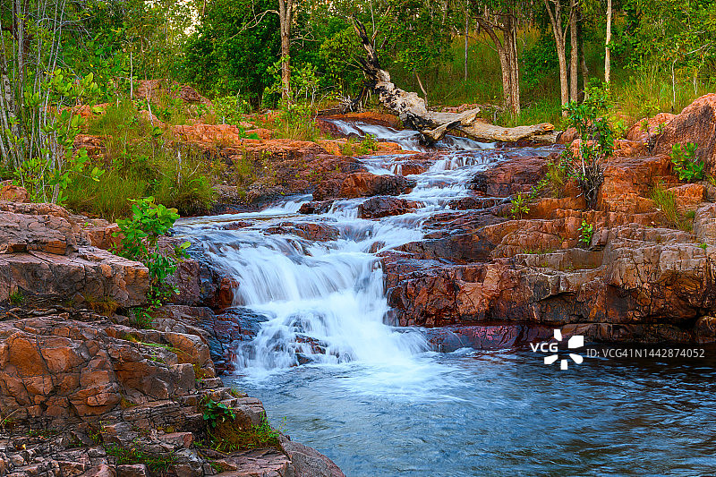 李治菲特国家公园的布雷瀑布图片素材