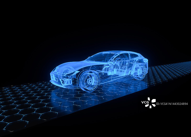 自动驾驶车辆图片素材