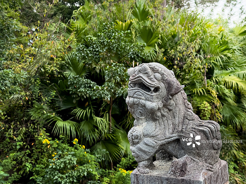 中式石狮图片素材