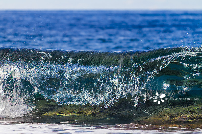 兰吉罗阿环礁图片素材