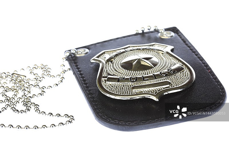 卧底侦探警察徽章图片素材