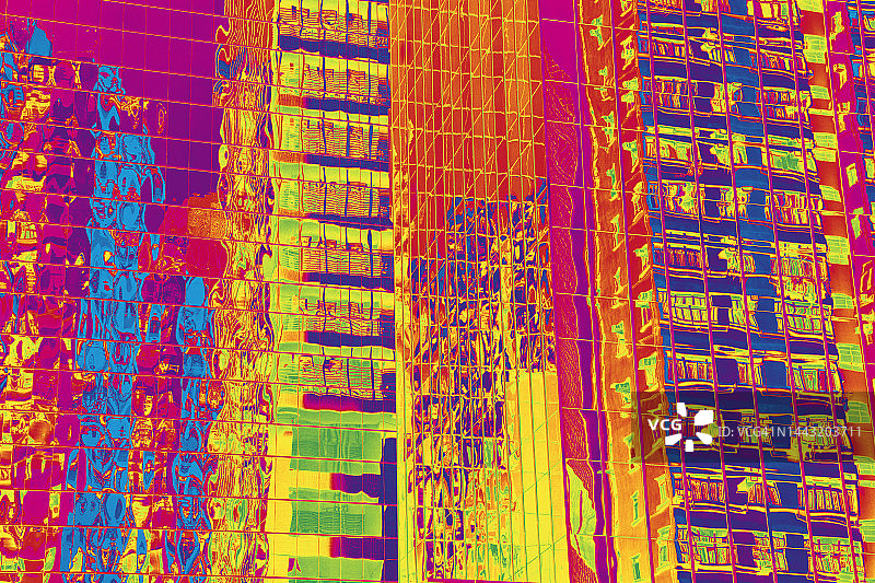 香港北角电车道上的裂缝图片素材