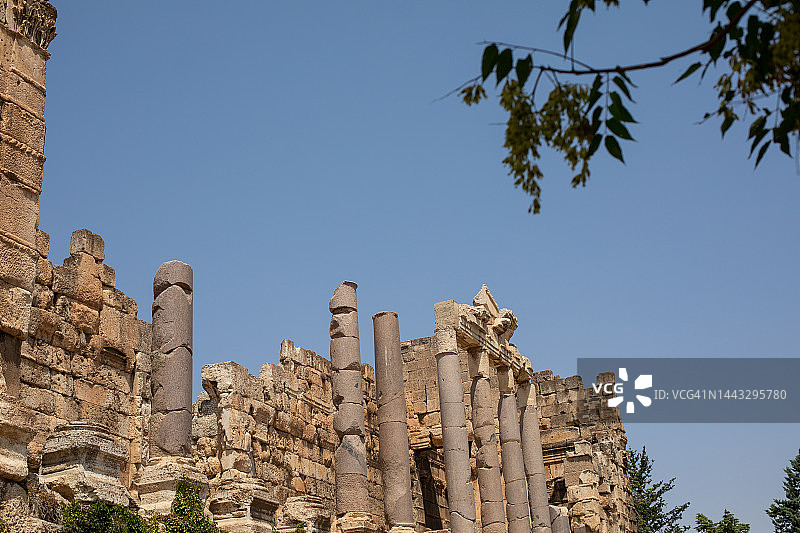 黎巴嫩巴尔贝克遗址图片素材