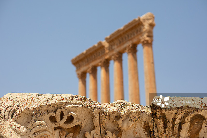 黎巴嫩巴勒贝克古遗址图片素材