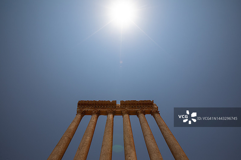 黎巴嫩巴尔贝克遗址图片素材