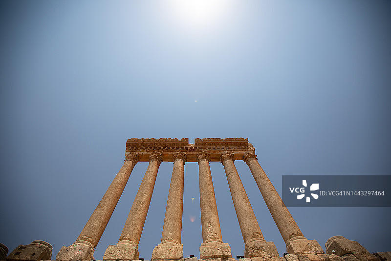 黎巴嫩巴尔贝克遗址图片素材