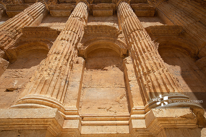 黎巴嫩巴尔贝克罗马遗址图片素材