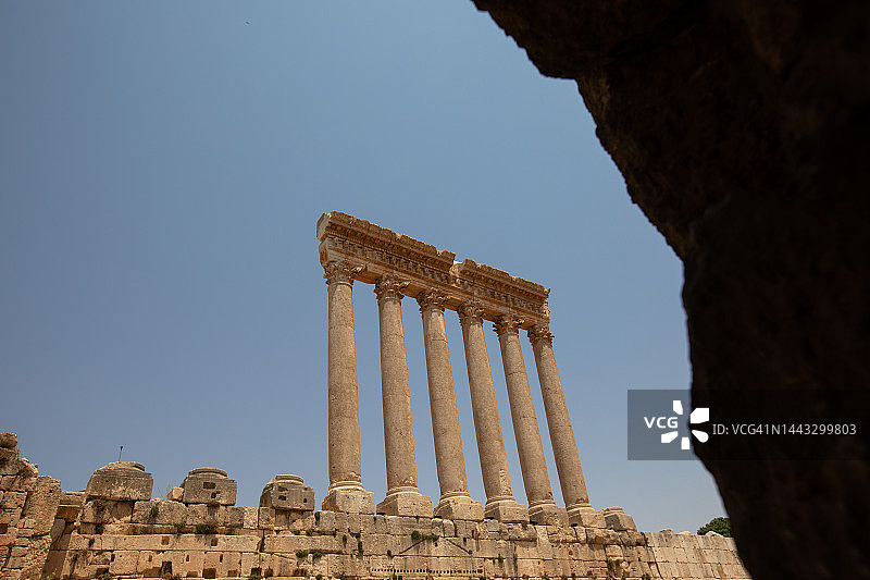 黎巴嫩巴尔贝克遗址图片素材
