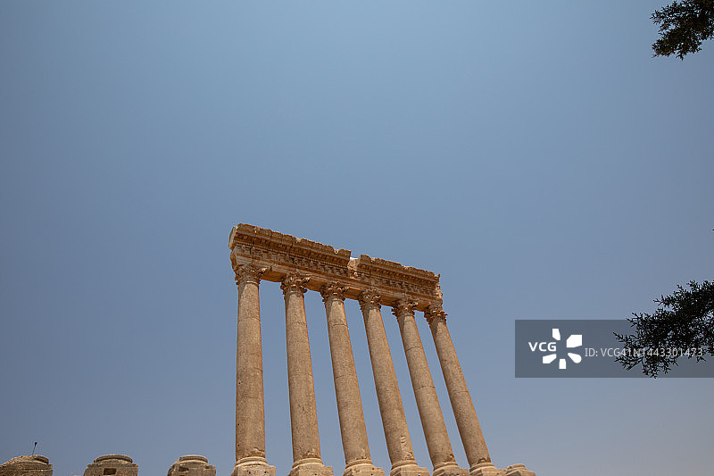 黎巴嫩朱庇特神庙图片素材