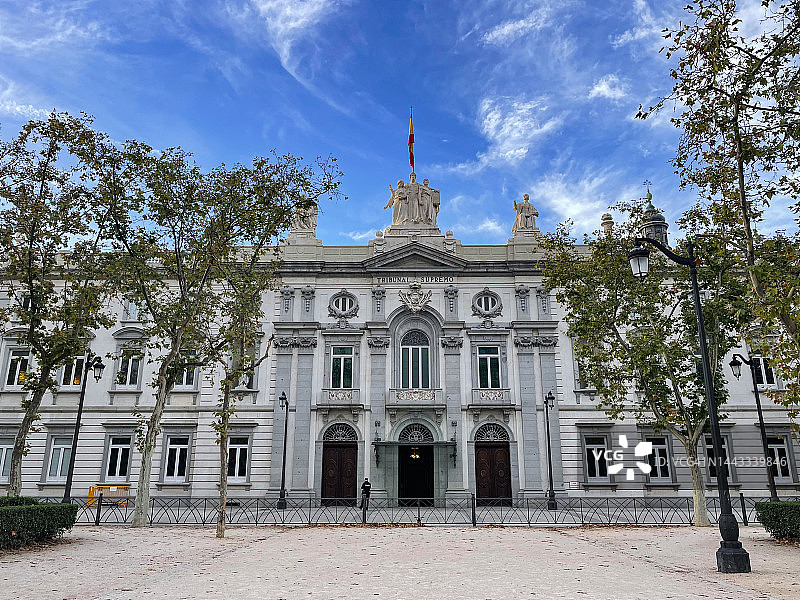 西班牙最高法院图片素材