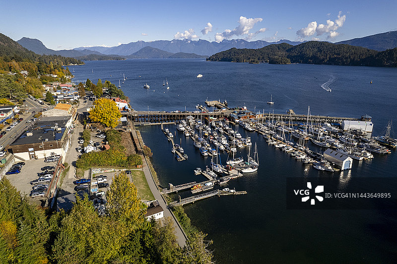 加拿大不列颠哥伦比亚省吉布森斯图片素材