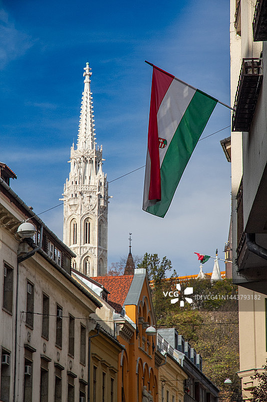 布达佩斯马蒂亚斯教堂图片素材