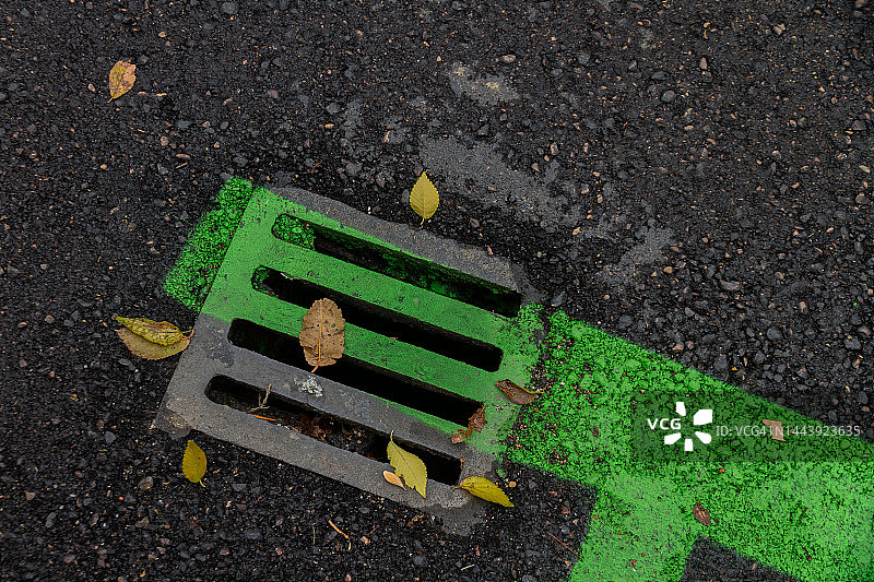 排水井盖图片素材