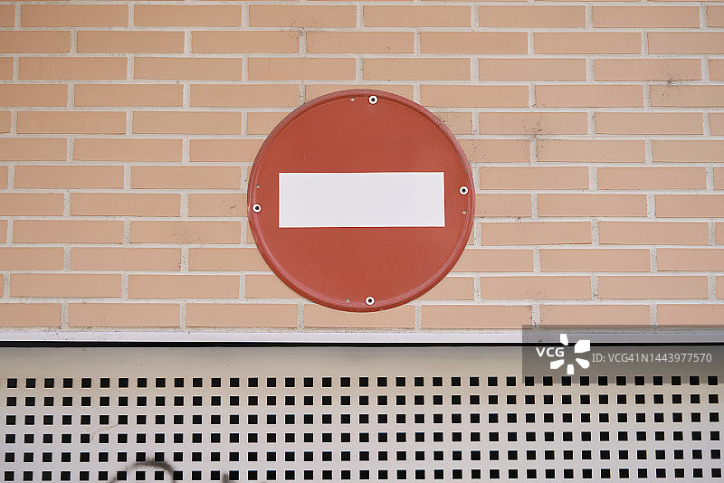 禁止通行标志图片素材