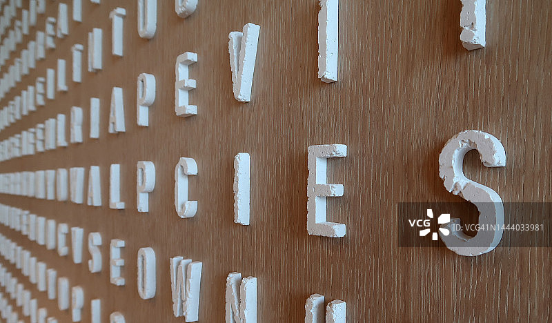 木质字母表图片素材