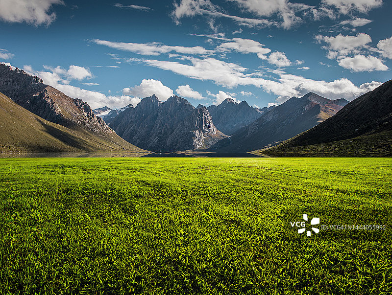 户外草原图片素材