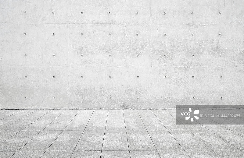空旷的混凝土墙背景图片素材