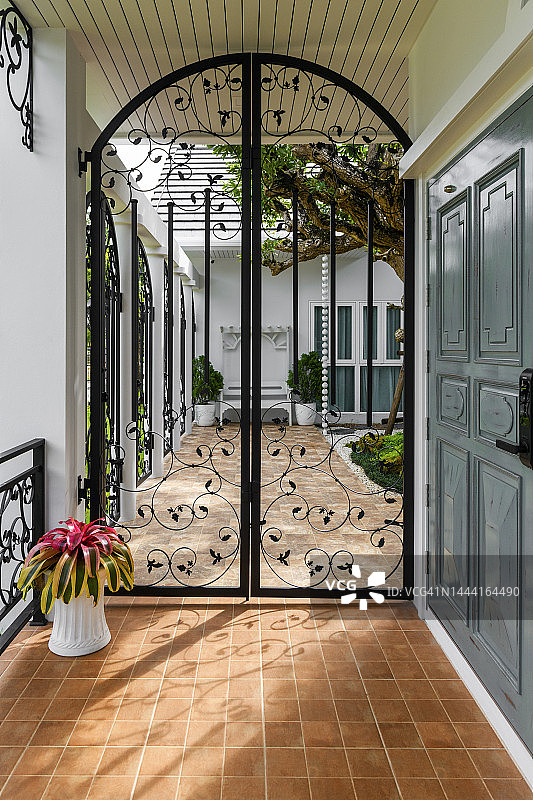 豪华现代住宅室内外设计图片素材