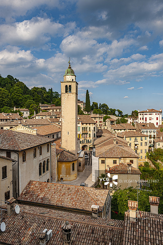 阿索洛下城区风光图片素材