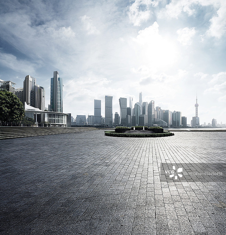 上海外滩浦东陆家嘴金融区城市景观图片素材