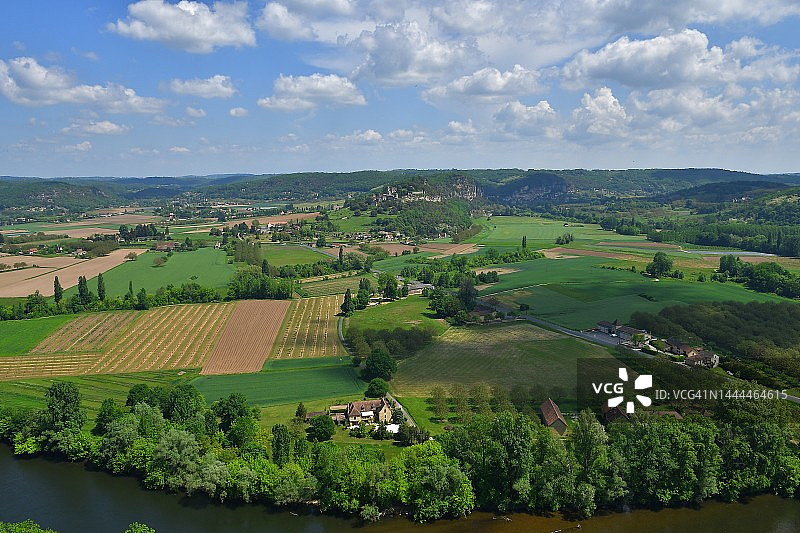 多尔多涅河谷图片素材