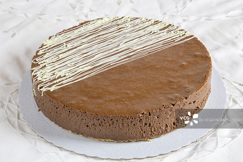 巧克力慕斯派图片素材