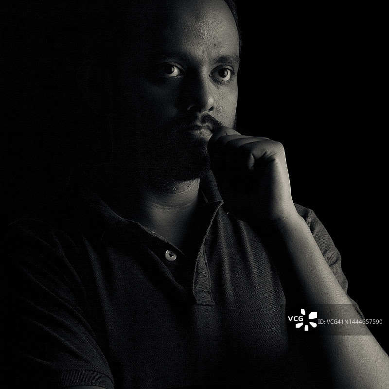 巴基斯坦男子肖像图片素材