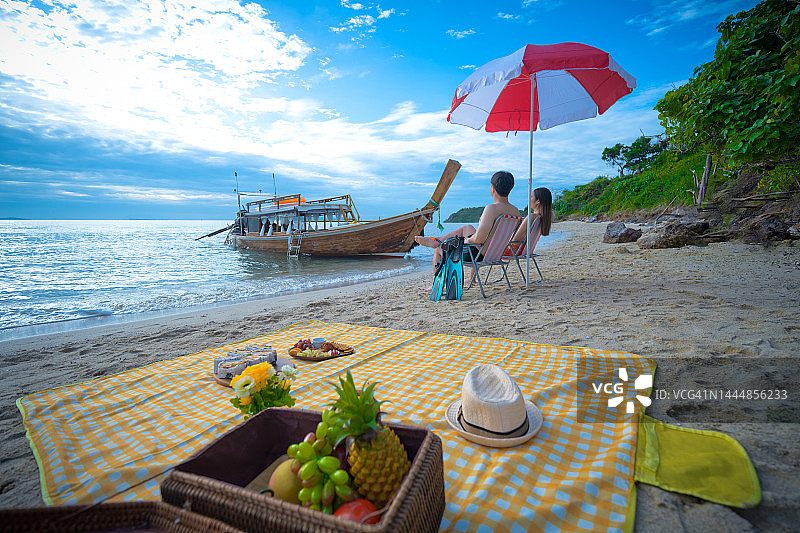 野餐心情图片素材
