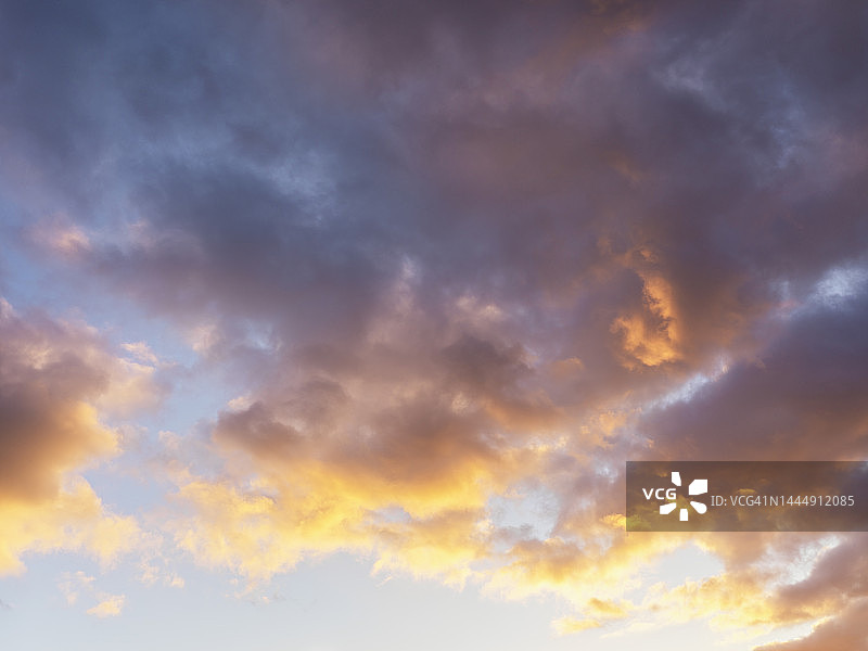日落时分的美丽云景图片素材