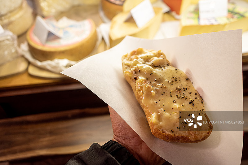 拉克莱特芝士面包，瑞士风味图片素材