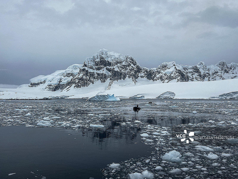 南极半岛地形景观图片素材