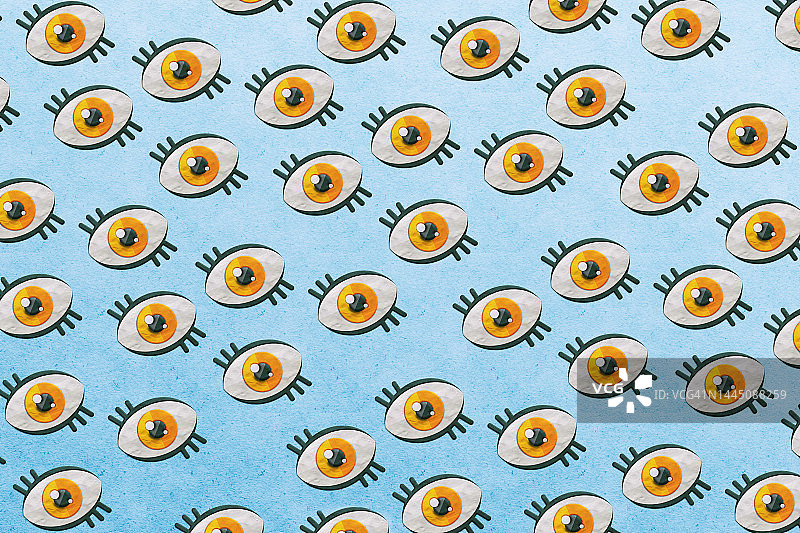 眼睛无缝图案图片素材