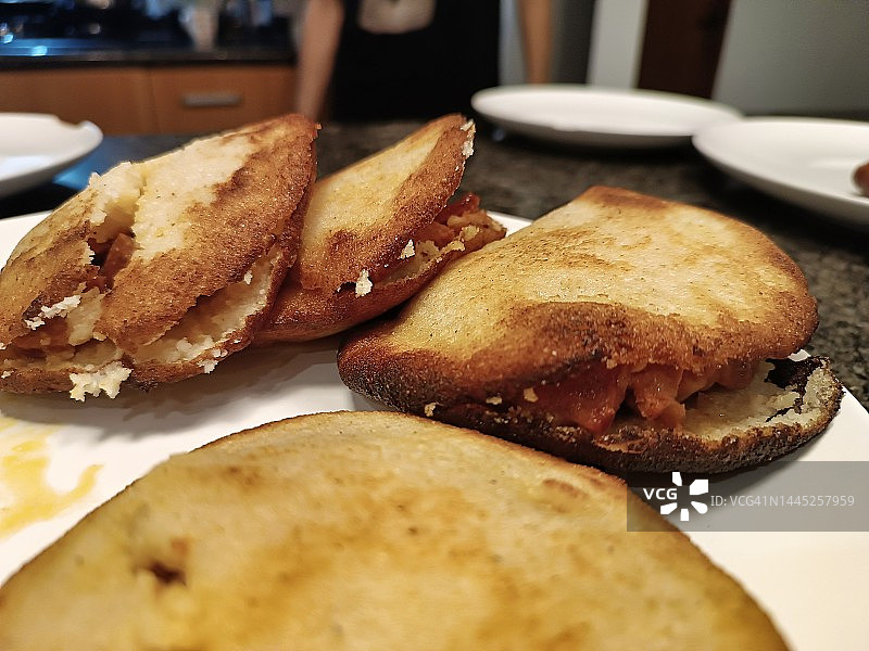 委内瑞拉玉米饼图片素材