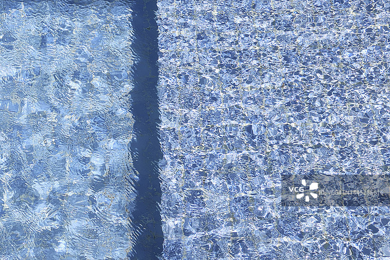 游泳池水面细节图片素材