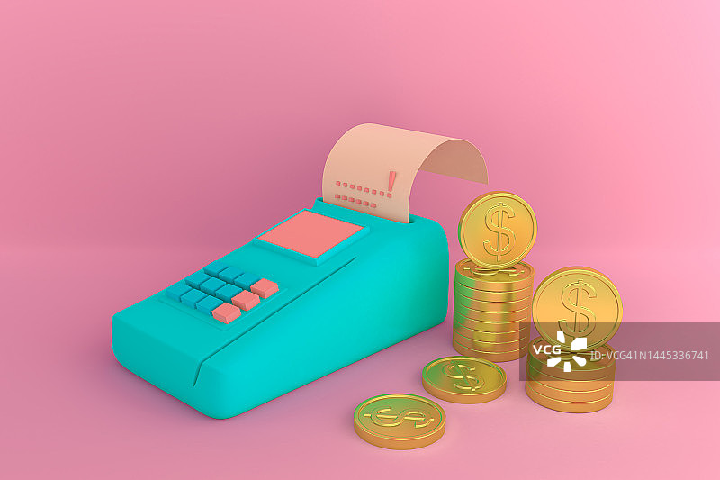 购物概念计算机生成的3D图像图片素材