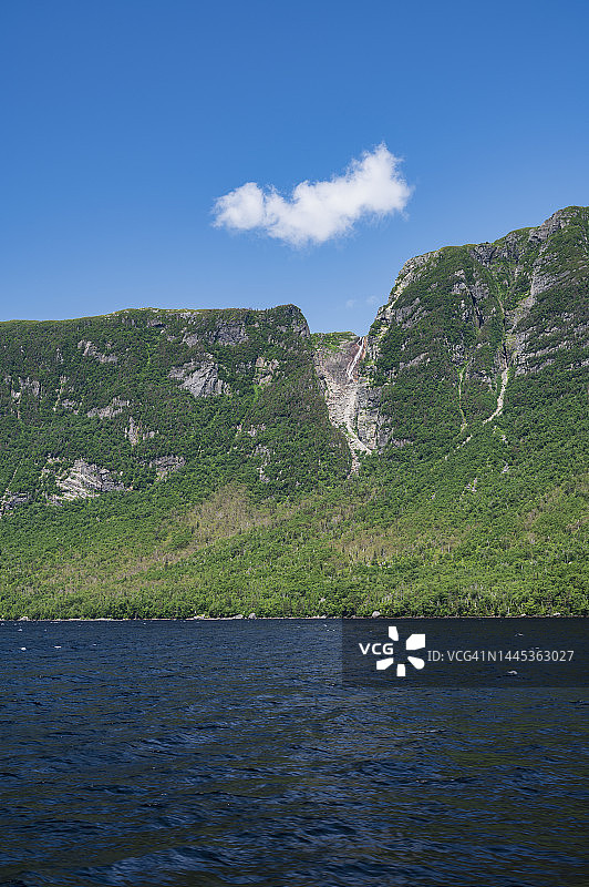 加拿大拉布拉多西布鲁克池塘风光图片素材