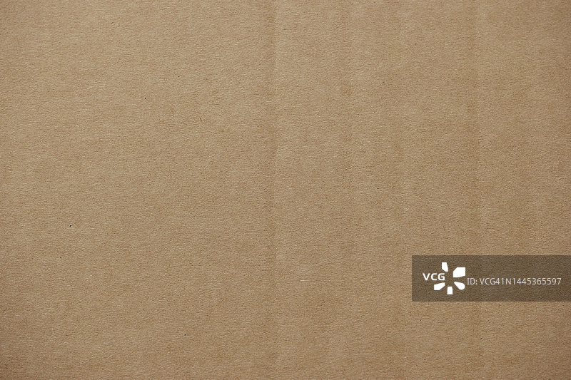 棕色瓦楞纸板。图片素材