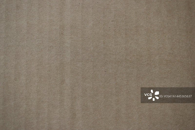 棕色瓦楞纸板。图片素材