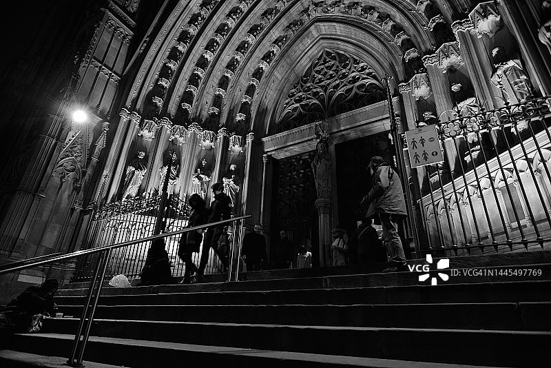 巴塞罗那大教堂图片素材